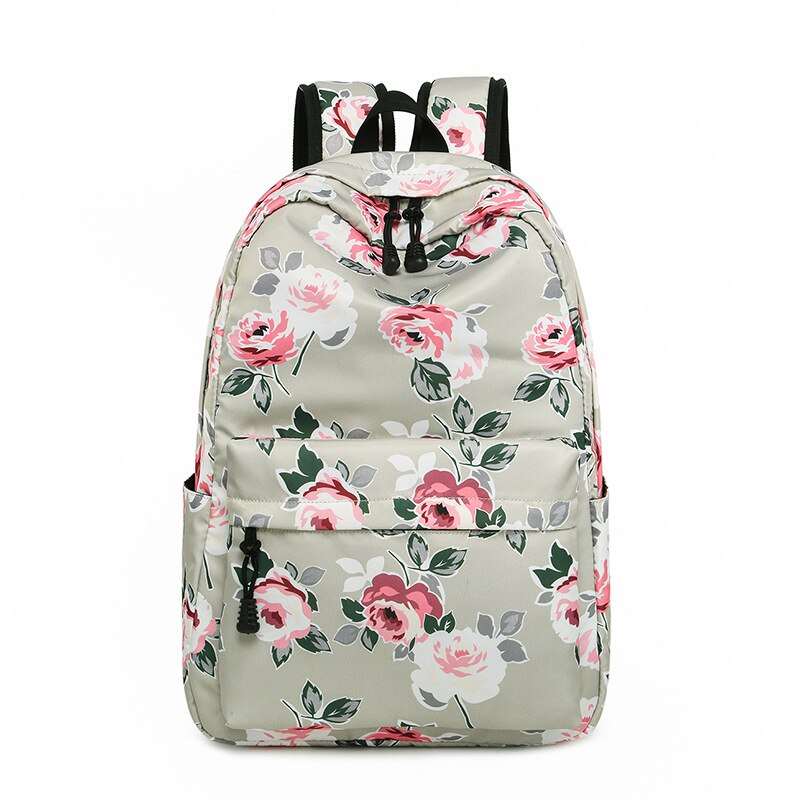 Roses Roses Country Floral Fashion Backpack, Laptop Bag