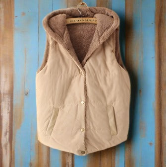 Hooded Country-cozy Vest